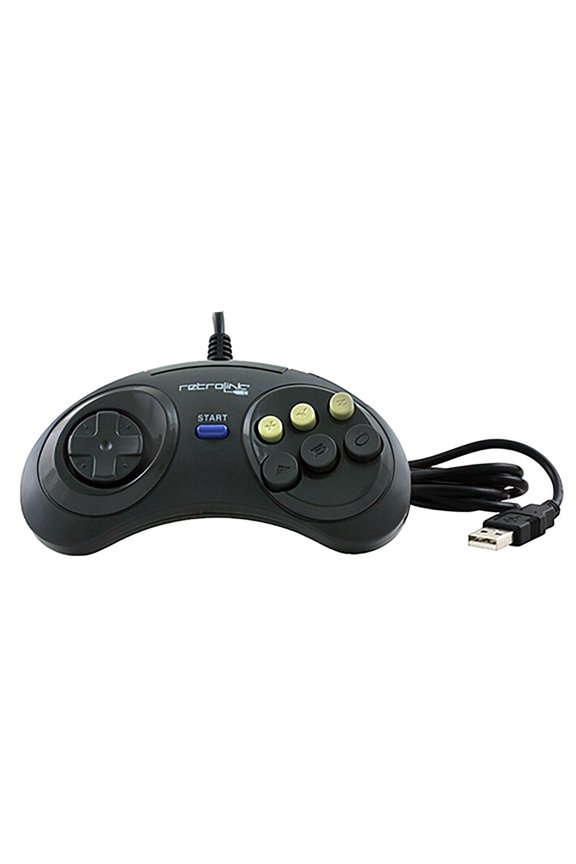 Retrolink USB Wired SNES Super Nintendo Classic Style Controller for PC and Mac