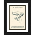 thumbnail image 1 of Retromagic 11x14 Black Ornate Wood Framed with Double Matting Museum Art Print Titled - Try This on a Friend - Corked, 1 of 4