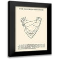 thumbnail image 1 of Retromagic 13x18 Black Modern Framed Museum Art Print Titled - The Hankerchief Trick, 1 of 5
