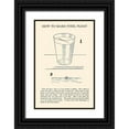 thumbnail image 1 of Retromagic 17x24 Black Ornate Wood Framed with Double Matting Museum Art Print Titled - How to Make Steel Float, 1 of 4