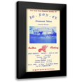 thumbnail image 1 of Retrorollers 14x24 Black Modern Framed Museum Art Print Titled - Jo-Don-Ce Amusement Palace Roller Skating, 1 of 5