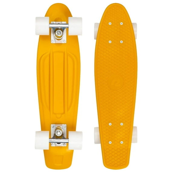 Retrospec Quip Mini Cruiser Skateboard - 22.5" Sunflower
