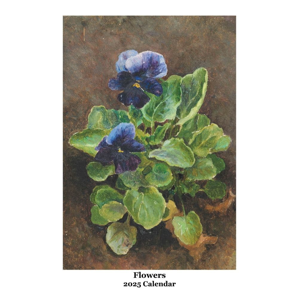Retrospect Group, Flowers Poster 2025 Wall Calendar