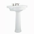thumbnail image 1 of Retrospect Pedestal Leg in White, 1 of 3
