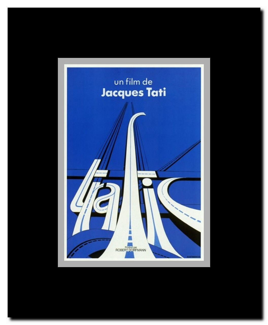 Retrospective Tati Framed Movie Poster