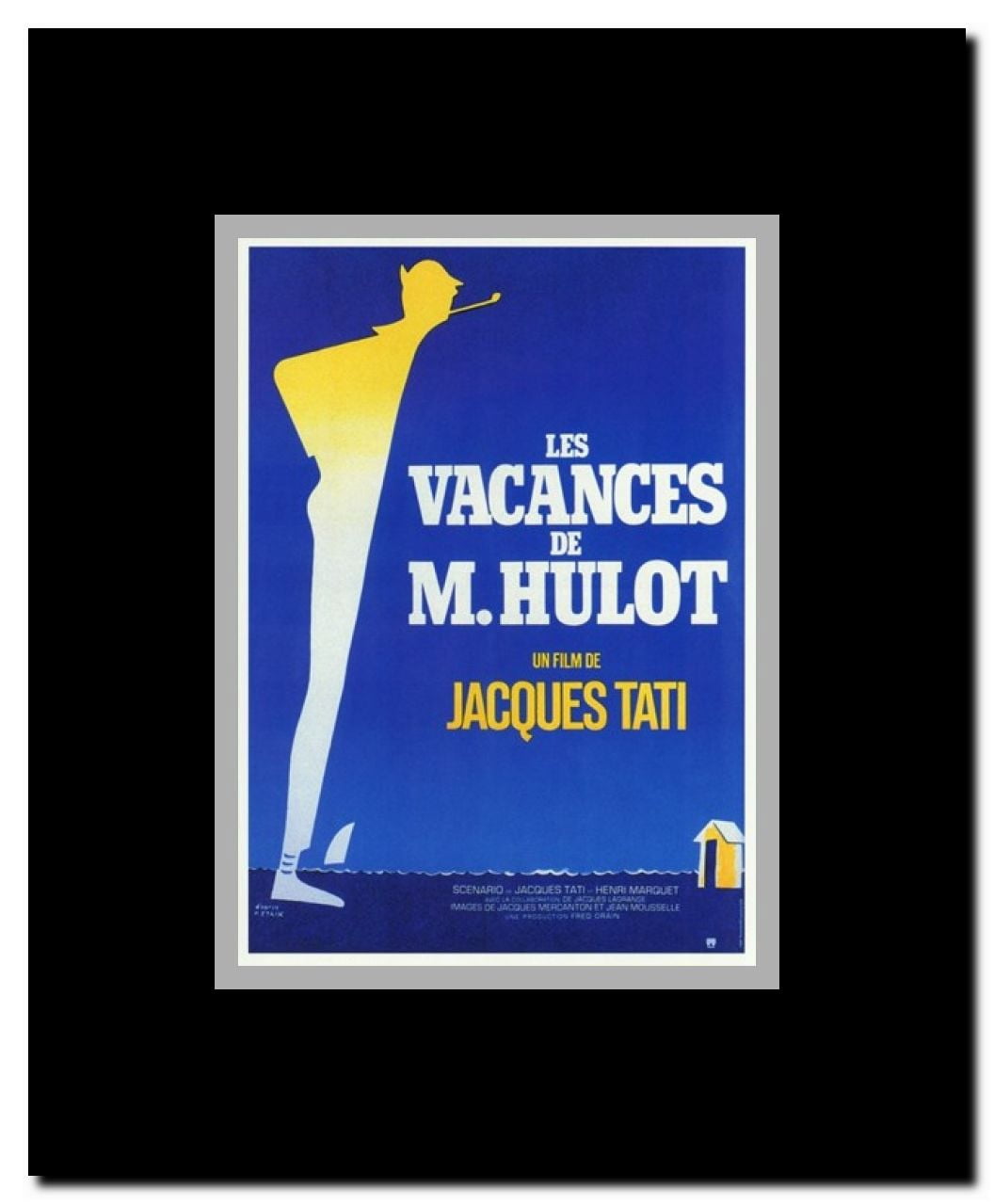 Retrospective Tati Framed Movie Poster