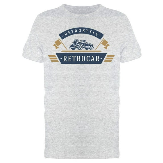 Retrostyle Retrocar T-Shirt Men -Image by Shutterstock, Male Large