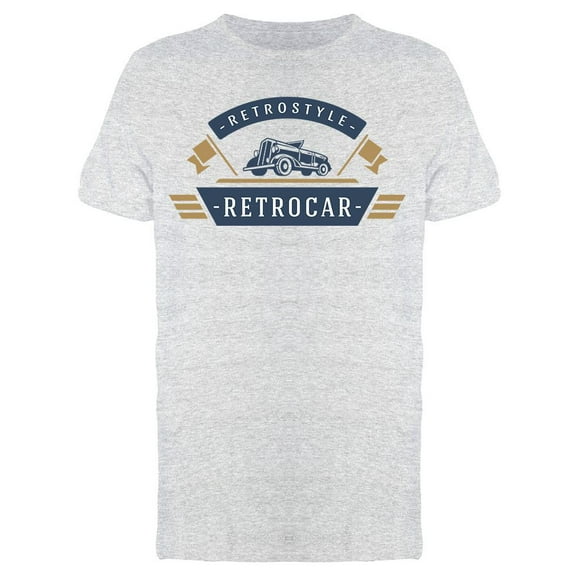 Retrostyle Retrocar T-Shirt Men -Image by Shutterstock, Male Medium