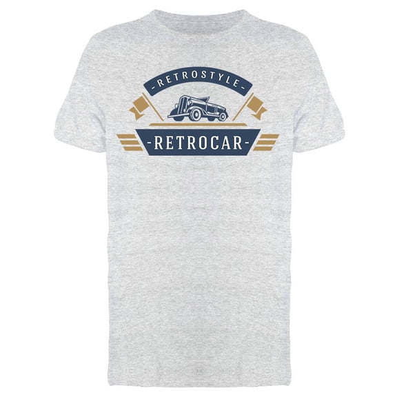 Retrostyle Retrocar T-Shirt Men -Image by Shutterstock, Male Small