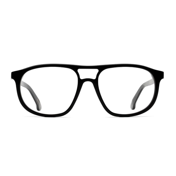 Retrosuperfuture Men's Numero 127 Pilot Frame Optical Glasses Black