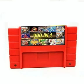 Retrotech Super 900-in-1 Game Cartridge for SNES: 16-Bit Classic Games, Save Feature, Works with All Consoles