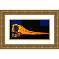thumbnail image 1 of Retrotravel 18x11 Gold Ornate Wood Framed with Double Matting Museum Art Print Titled - Golden Limited, 1 of 4