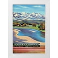 thumbnail image 1 of Retrotravel 23x32 White Modern Wood Framed Museum Art Print Titled - Northern Pacific Passenger Excursion, 1 of 4