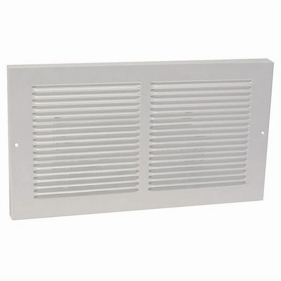 Manufacturer Varies Return Air Baseboard Grille 7.75 X 15.75, White, Steel 4MJW2