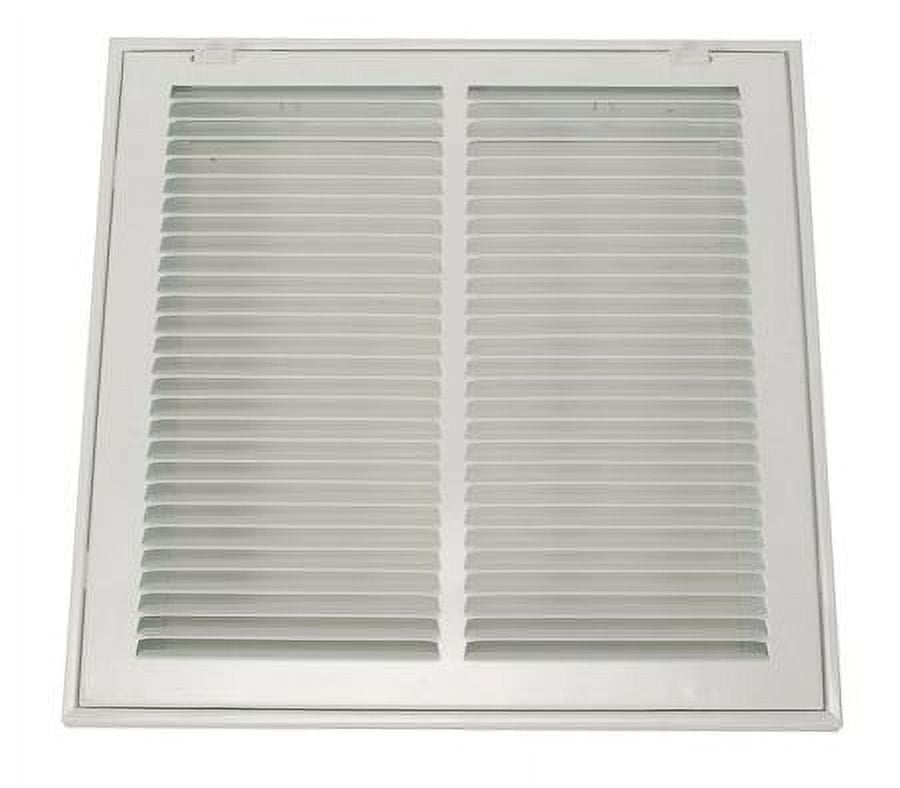 Return Air Filter Grille, 14x25 in, White