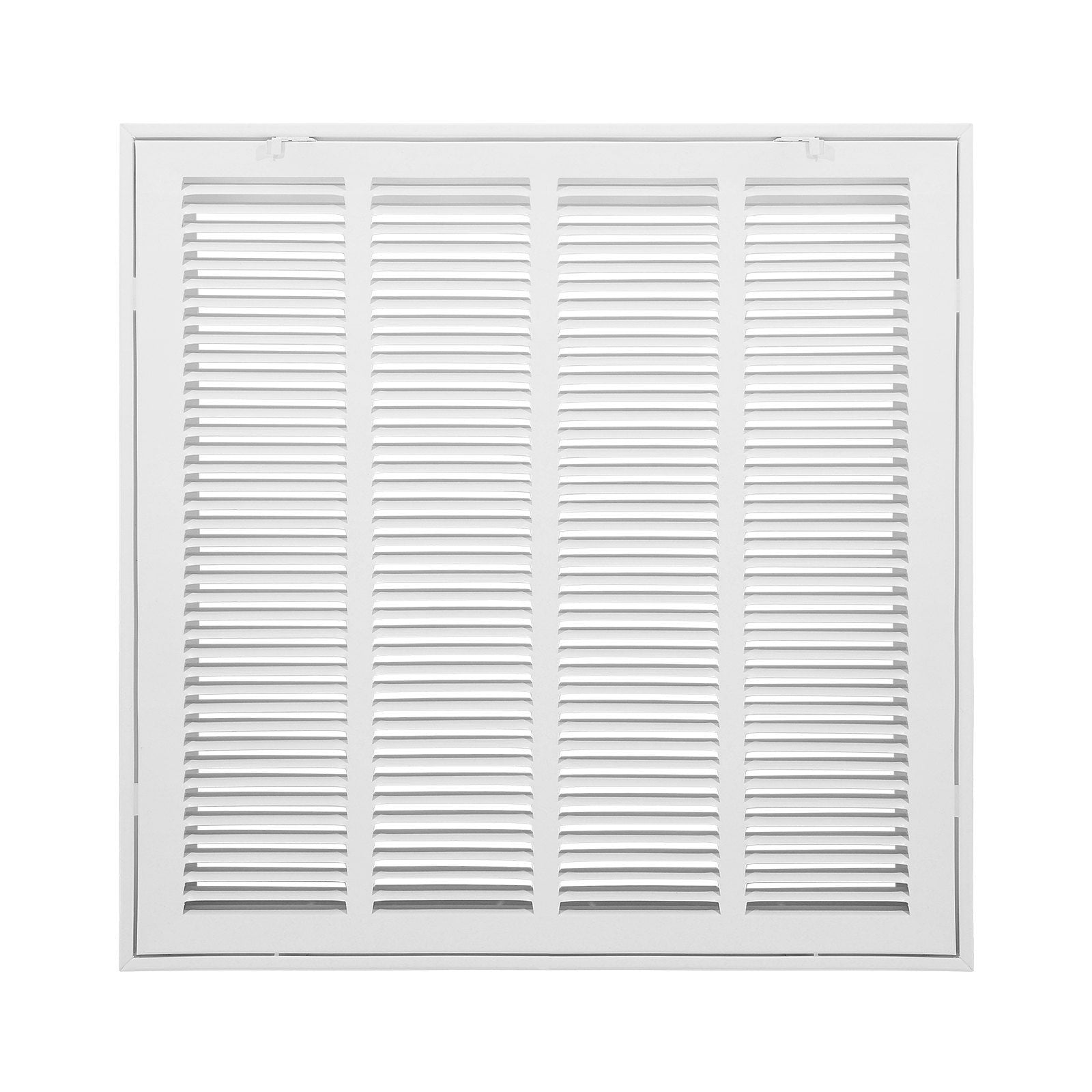 Return Air Filter Grille 20x20 Inch Wall Vent Cover,Powder-Coated Steel with Detachable Face,Compatible with 1 Inch Filters,No Filter Included