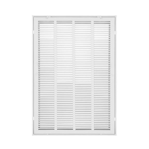 Return Air Filter Grille 20x30 Inch Vent Cover - Durable Steel Filter Grill for HVAC Duct Opening, Efficient Airflow, Ceiling/Wall Return Vent