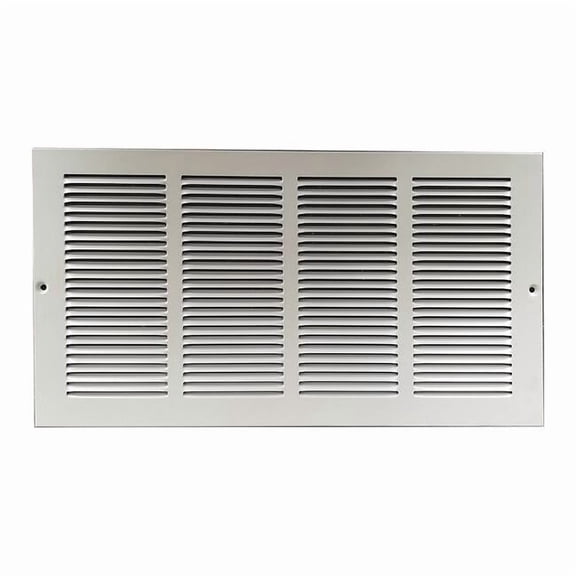 Return Air Grille 21.75 X 21.75, White, Steel, 1,159 cfm