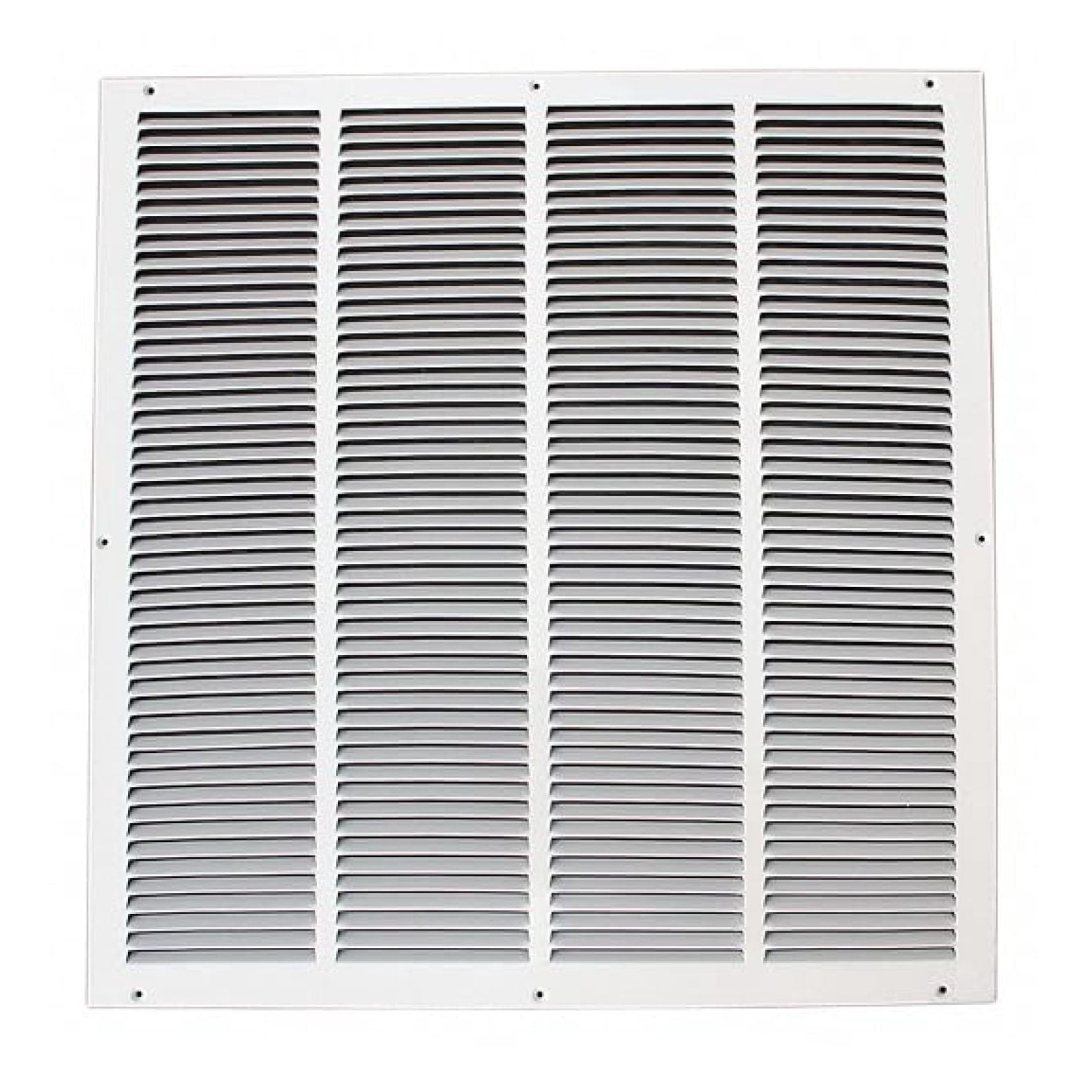 Return Air Grille 24x24 White - CAI Approved HVAC Vent - Durable Steel Construction, Dual Coated for Corrosion Resistance, Easy Installation
