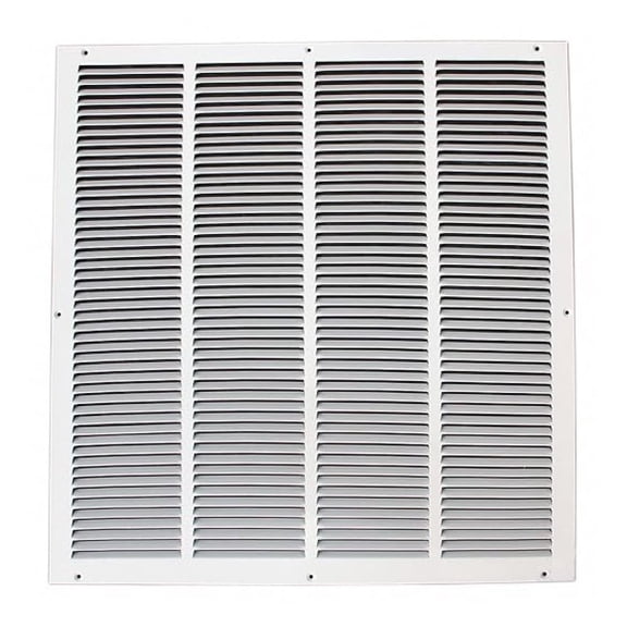 Return Air Grille 24x24 White - CAI Approved HVAC Vent - Durable Steel Construction, Electrocoated & Powder-Coated for Corrosion Resistance, Easy Installation