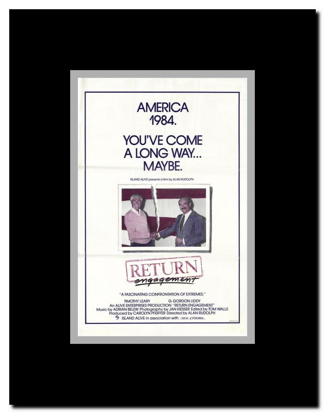 Return Engagement Framed Movie Poster