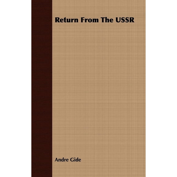 Return from the USSR, (Paperback)