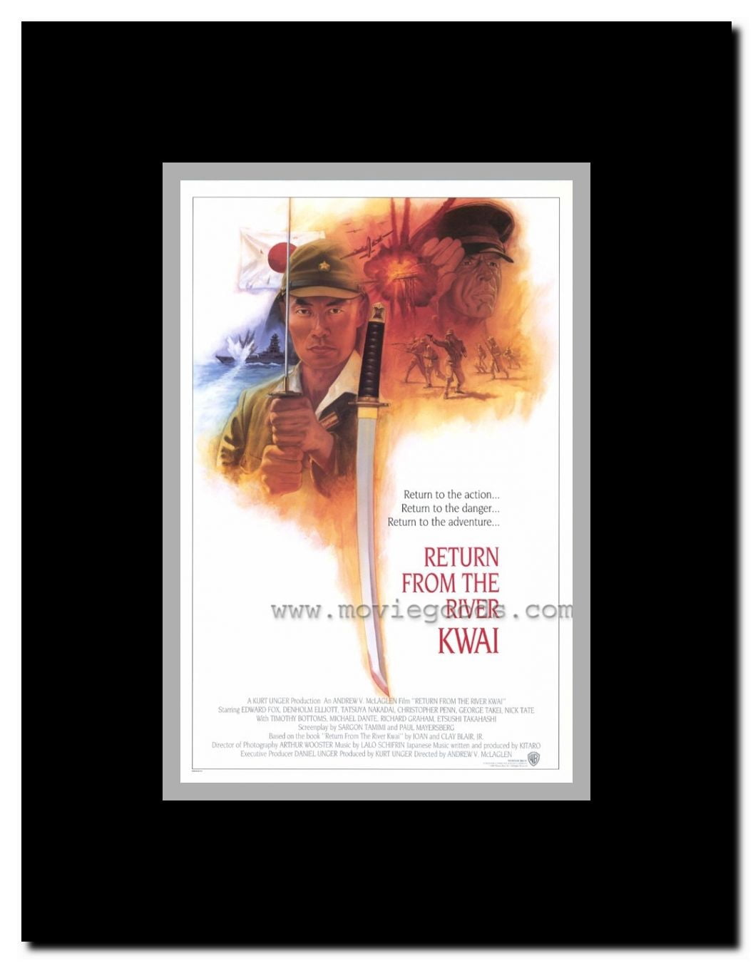 Return From the River Kwai Framed Movie Poster