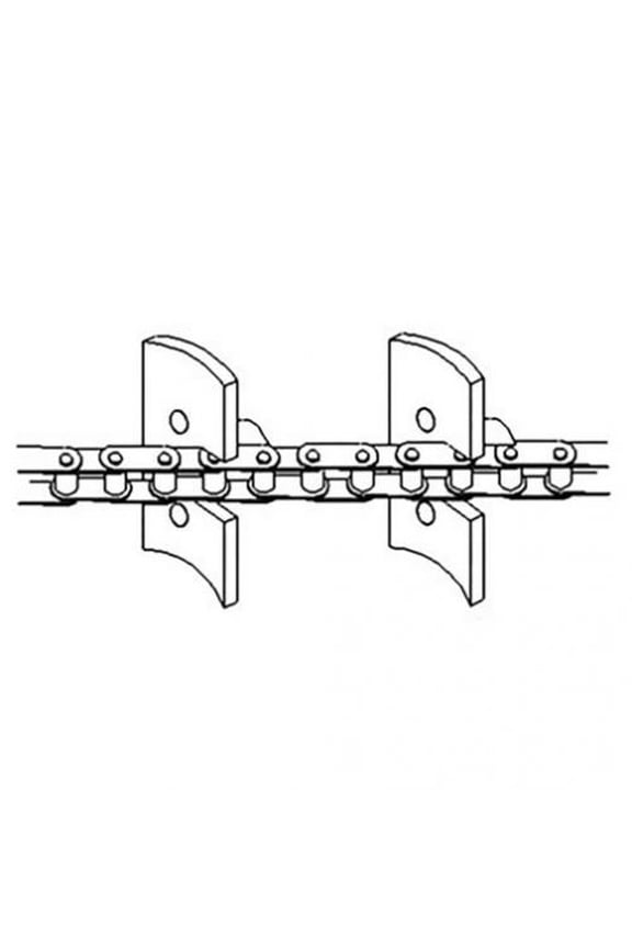 Return Grain Elevator Chain fits John Deere 9750 STS 9760 STS 9860 STS AH148021