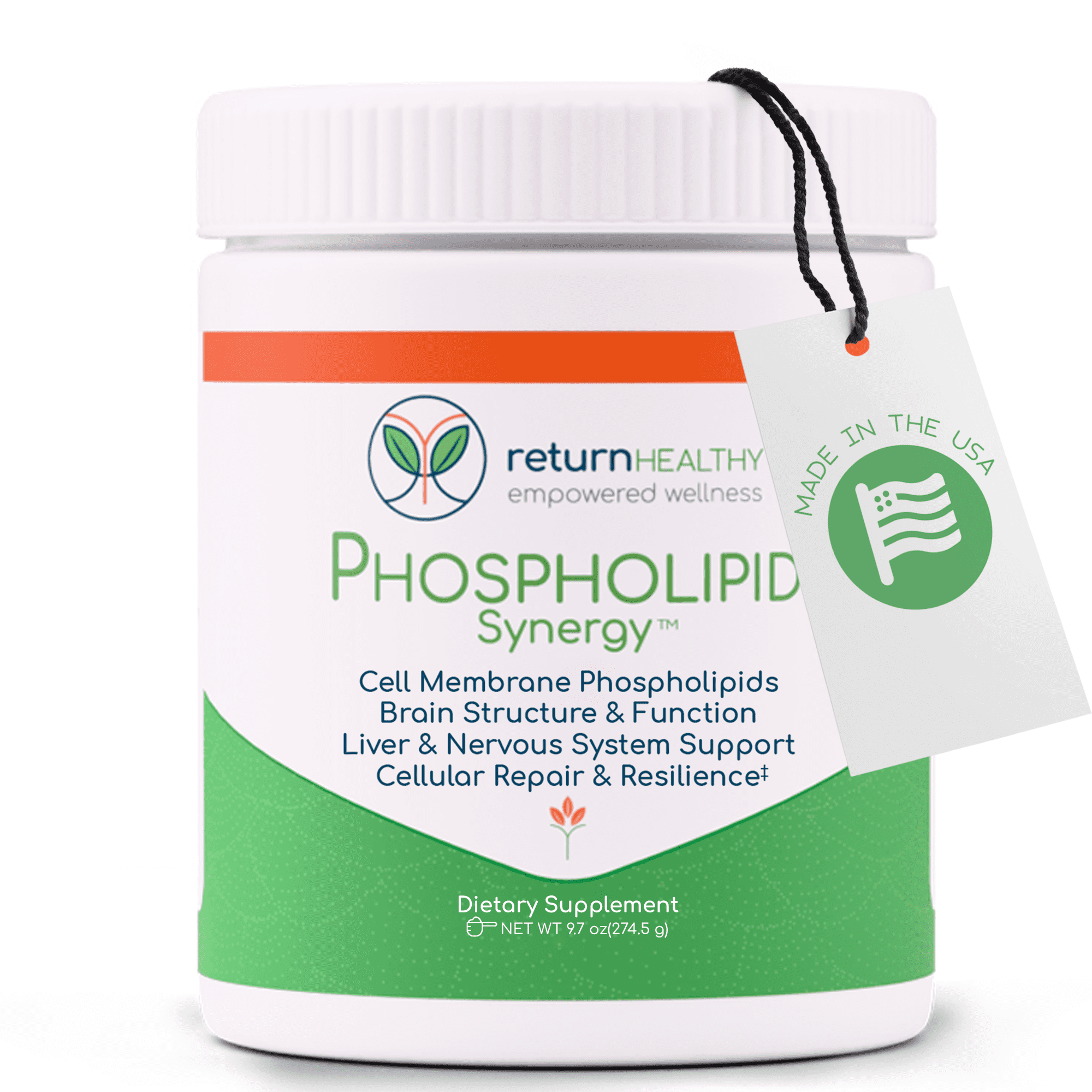 Develop Synergy Return Healthy Phospholipid Synergy Powder, 1,500mg Phosphatidylcholine ...