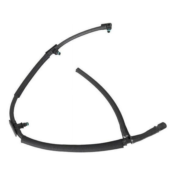 Return Left Fuel Injector Line - Compatible with 2004 - 2010 Chevy Silverado 2500 HD 2005 2006 2007 2008 2009