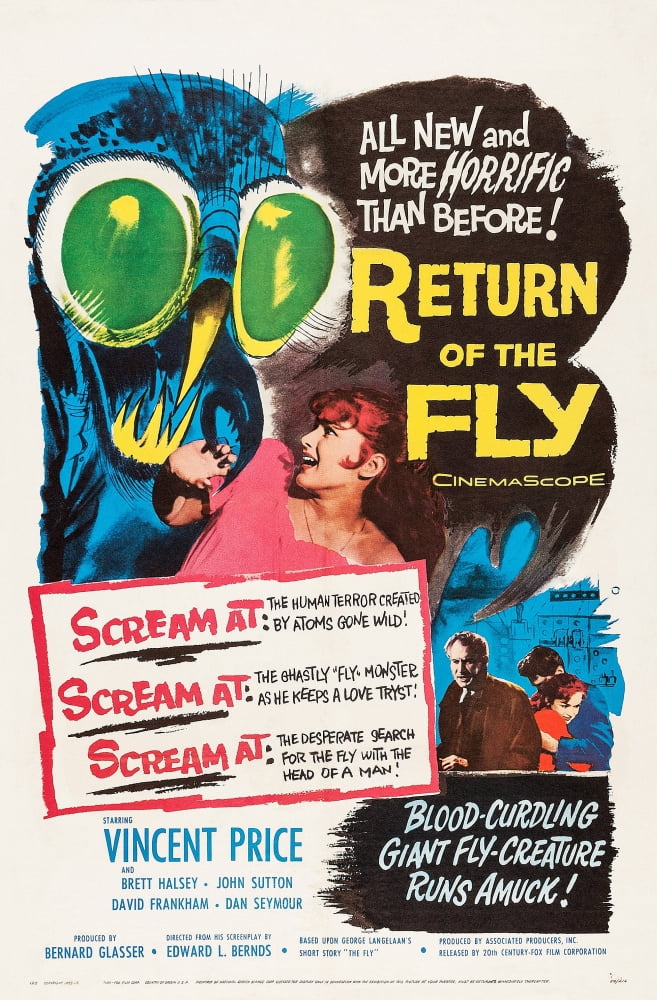 Return Of The Fly U Canvas Art - (24 x 36)