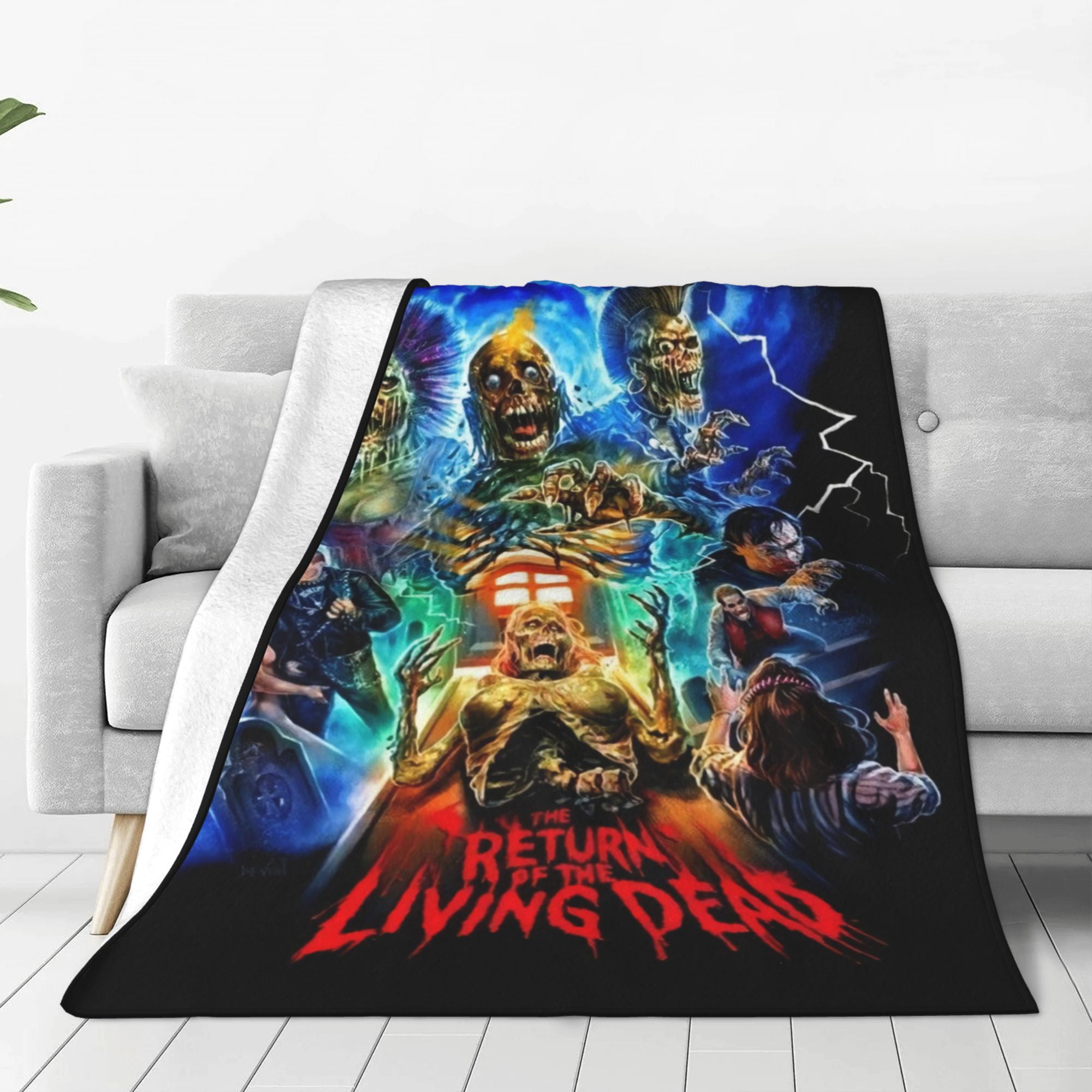 Walking dead throw blankets sale
