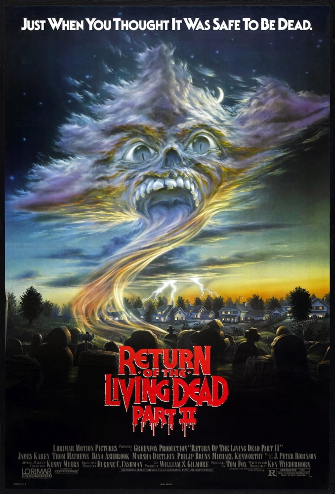 Return Of The Living Dead Part Ii Canvas Art - (18 x 24)
