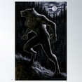 thumbnail image 1 of Return Of The Werewolf Poster Wall Art, Modern Wall Decor, 16x24 UNFRAMED, 1 of 3