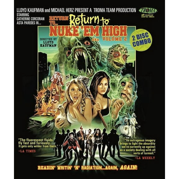 Return To Return To Nuke 'em High Aka Vol 2 (Blu-ray), Troma, Horror