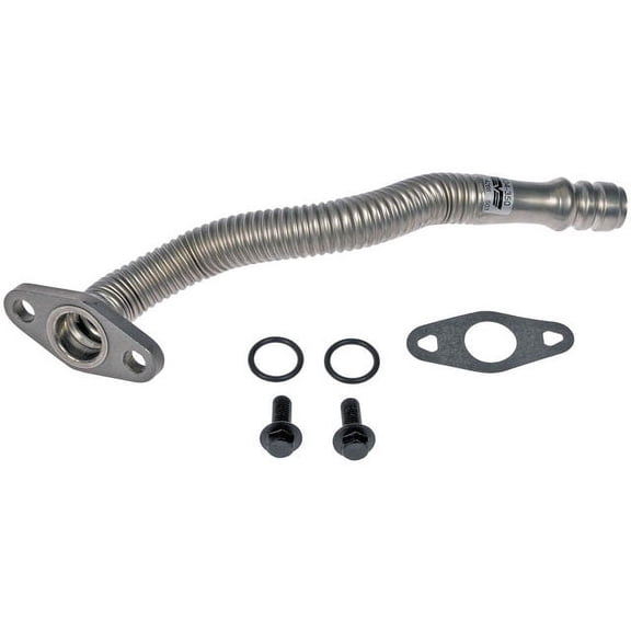 Return Turbocharger Oil Line - Compatible with 2011 - 2018 Ram 3500 6.7L 6-Cylinder - Dorman