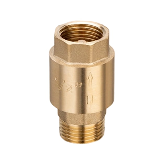 Return Valves 1/2inch Brass Check Valves AntiC0rr0s10nDesign For High Pressure Plumbing Systems Component