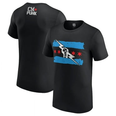 Return of CM Punk T-Shirt - Black - Mens Up to size 4XL