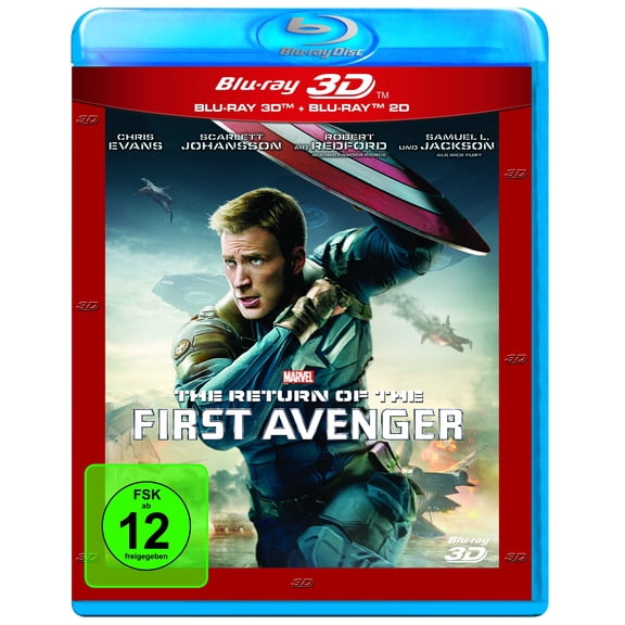 Return of the First Avenger - IMPORT (3D Blu-ray + Blu-ray)
