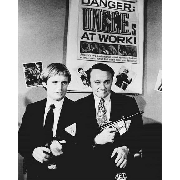 Return of the Man From UNCLE 1983 David McCallum & Robert Vaughn 4x6 photo poster