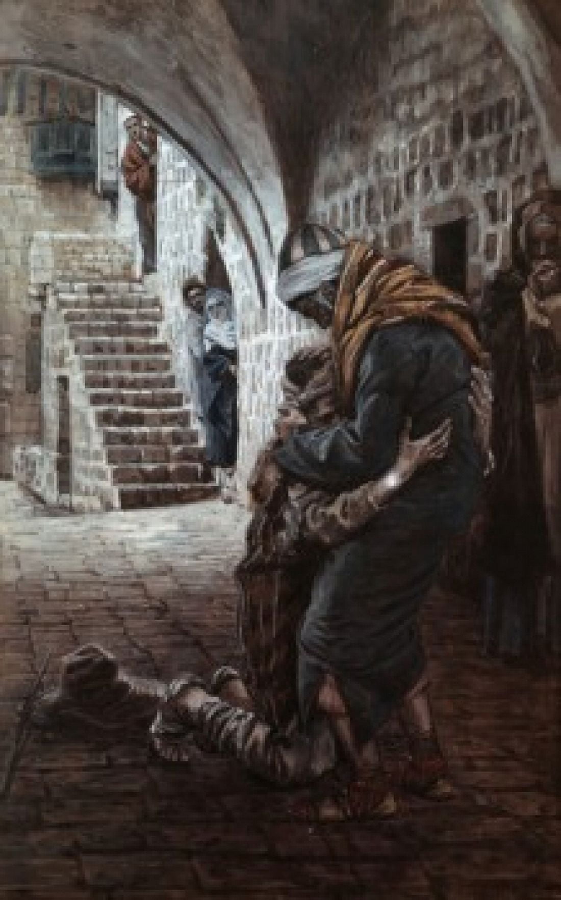 Return of the Prodigal Son James Tissot (1836-1902 French) Canvas Art - James Tissot (18 x 24)