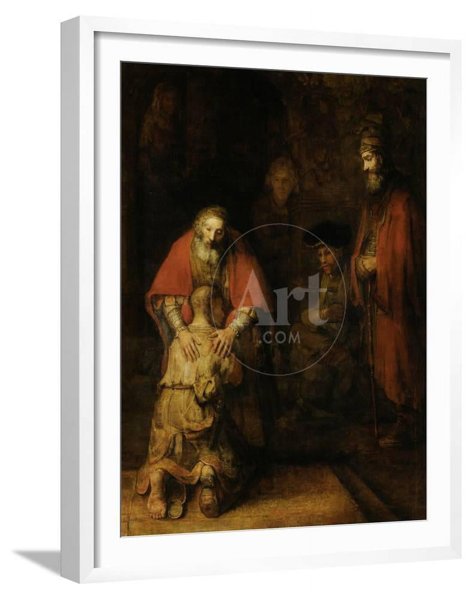 Return of the Prodigal Son, c 1669, Figurative Framed Art Print Wall ...