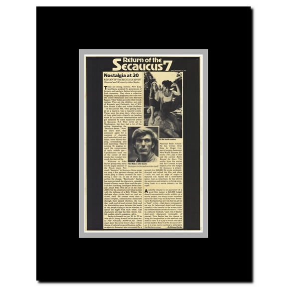 Return of the Secaucus 7 Framed Movie Poster