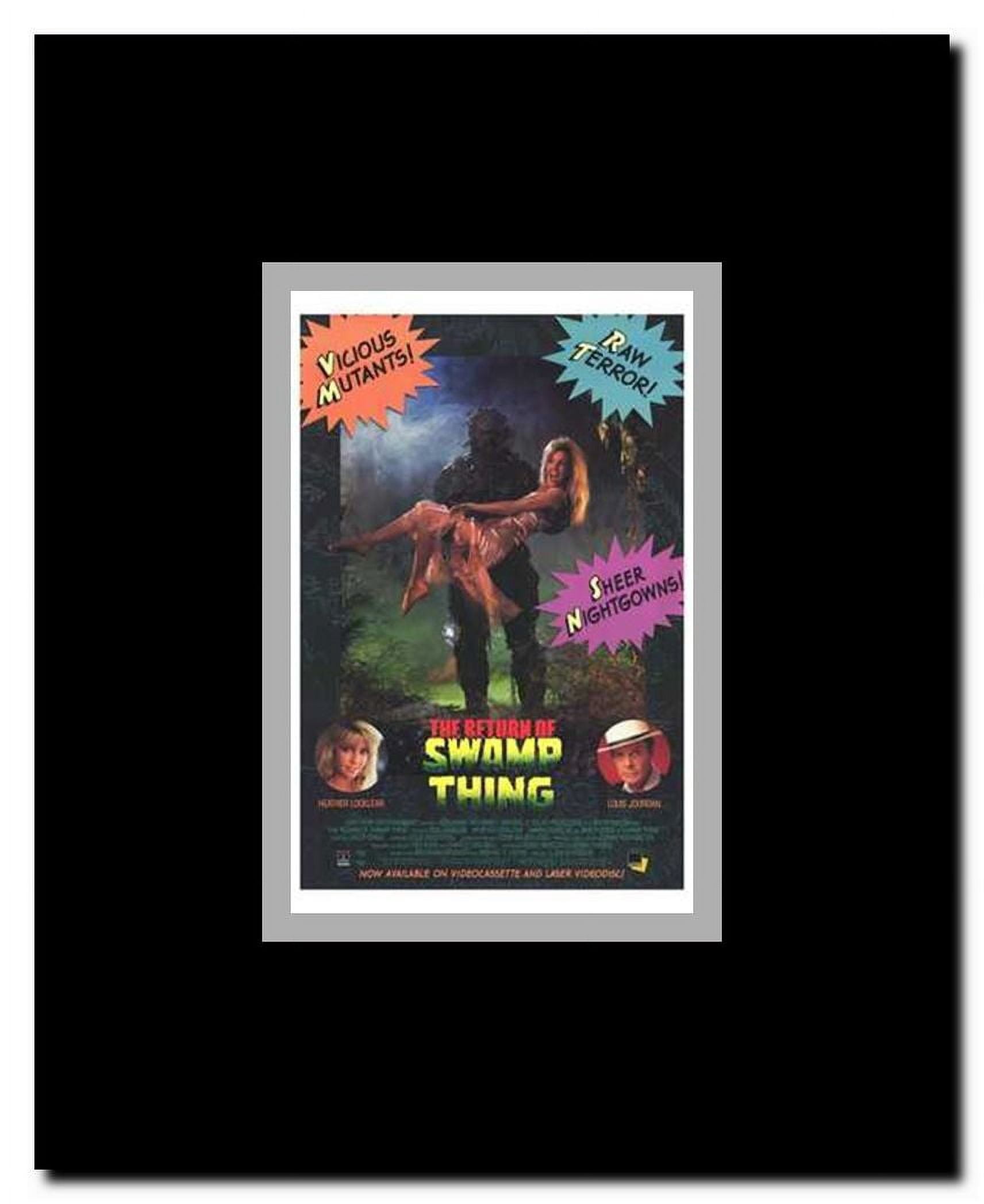 Return of the Swamp Thing Framed Movie Poster