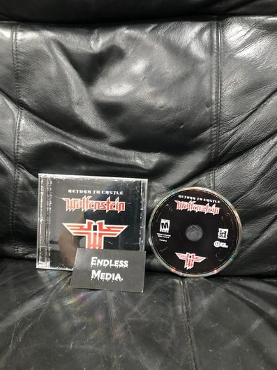 Manuel de jeu vidéo original Xbox Return To Castle