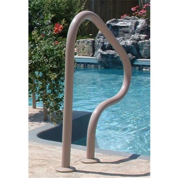 Return to Deck White Handrail