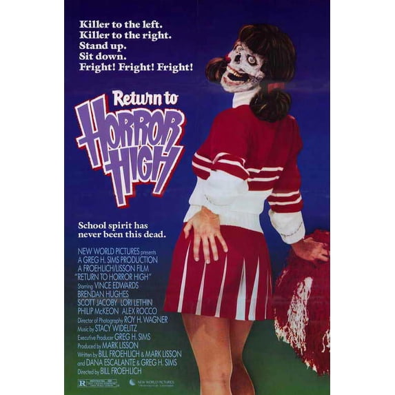 Return to Horror High Movie POSTER 27" x 40" Style B