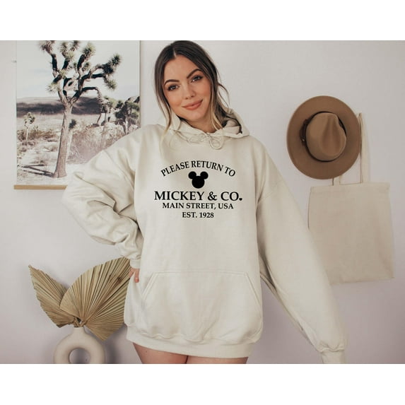Return to Mickey and Co Hoodie, Disney Hoodie, Disney Friends Hoodie, Unisex Hoodie