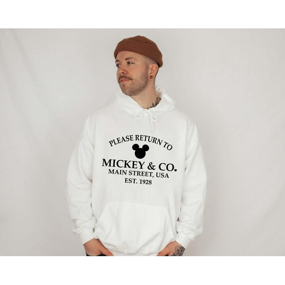 Return to Mickey and Co Hoodie, Disney Hoodie, Disney Friends Hoodie, Unisex Hoodie