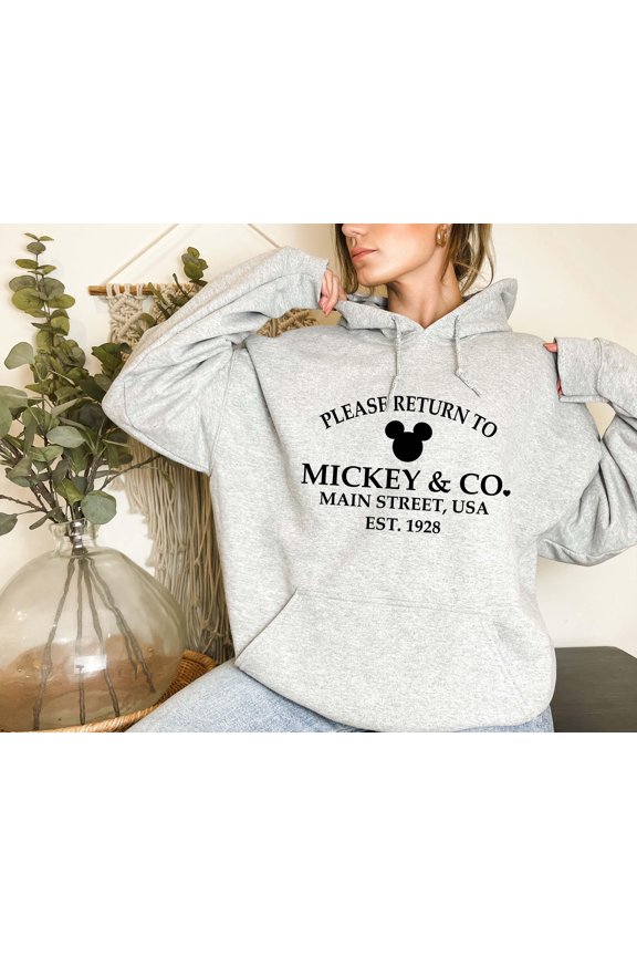 Return to Mickey and Co Hoodie, Disney Hoodie, Disney Friends Hoodie, Unisex Hoodie